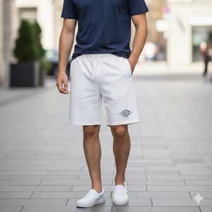 HUGO Men's Athletic White Shorts NWT